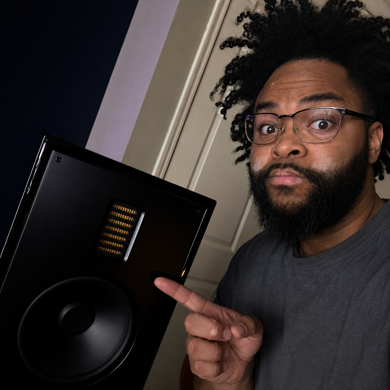 Founder of BlueSky Audio Group with a high-fidelity loudspeaker